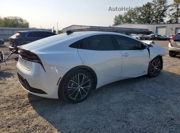 JTDADABU7R3014262 2024 TOYOTA PRIUS White უკანა მარჯვენა