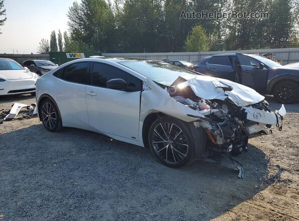 JTDADABU7R3014262 2024 TOYOTA PRIUS White წინა მარჯვენა