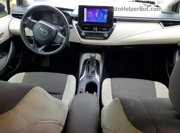 JTDB4MEE1PJ004992 2023 TOYOTA COROLLA Black Vista del salpicadero