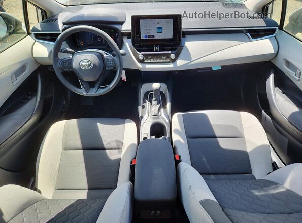 JTDB4MEE2T3044206 2026 TOYOTA COROLLA Gray წინა პანელის ხედი