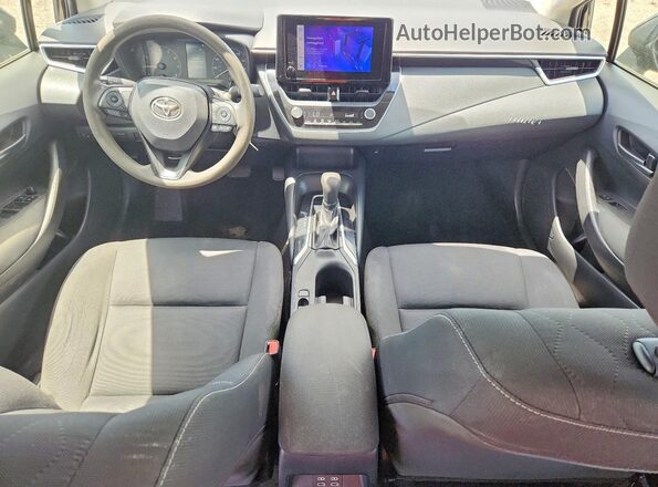 JTDB4MEE3P3001743 2023 TOYOTA COROLLA Черный Вид панели приборов