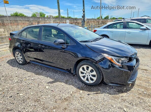 JTDB4MEE3P3001743 2023 TOYOTA COROLLA Черный Передняя правая четверть