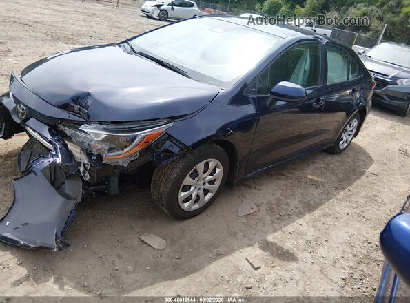 JTDB4MEE3PJ002774 2023 TOYOTA COROLLA Blue Vista tres cuartos delantera izquierda