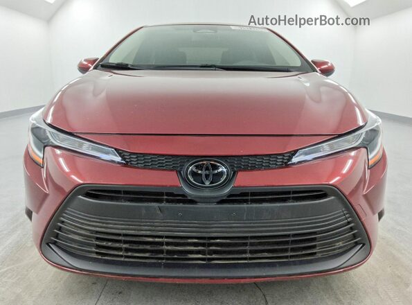 JTDB4MEE6T3032897 2026 TOYOTA COROLLA Red წინა ხედი