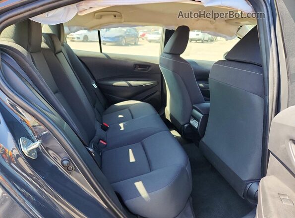 JTDB4MEE7R3024512 2024 TOYOTA COROLLA Charcoal უკანა სავარძლების ხედი