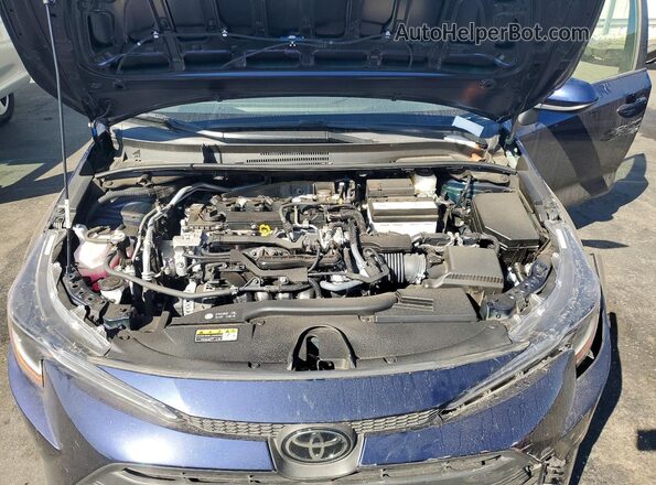 JTDB4MEE8PJ011826 2023 TOYOTA COROLLA Blue Rear interior view