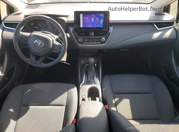 JTDB4MEE8PJ011826 2023 TOYOTA COROLLA Blue Dashboard view