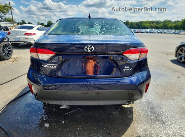 JTDBCMFE0T3130454 2026 TOYOTA COROLLA Blue Հետևի տեսք