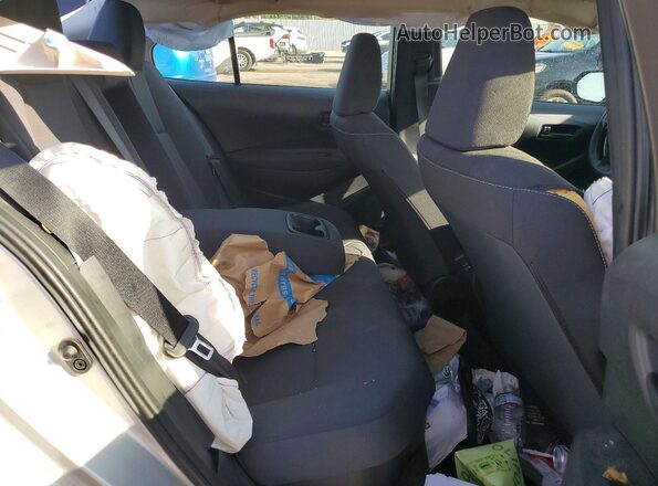 JTDBCMFE1P3008367 2023 TOYOTA COROLLA Silver Rear seats view