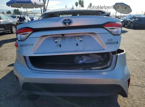 JTDBCMFE1P3008367 2023 TOYOTA COROLLA Silver Rear view