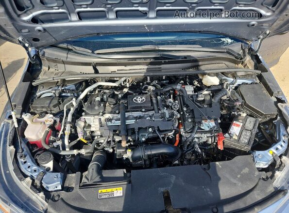 JTDBCMFE1S3092294 2025 TOYOTA COROLLA Blue უკანა სალონის ხედი