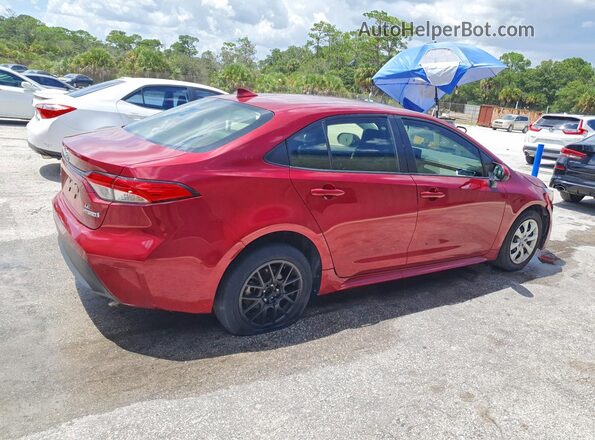 JTDBCMFE2PJ014044 2023 TOYOTA COROLLA Red უკანა მარჯვენა