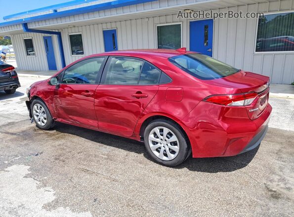 JTDBCMFE2PJ014044 2023 TOYOTA COROLLA Red უკანა მარცხენა