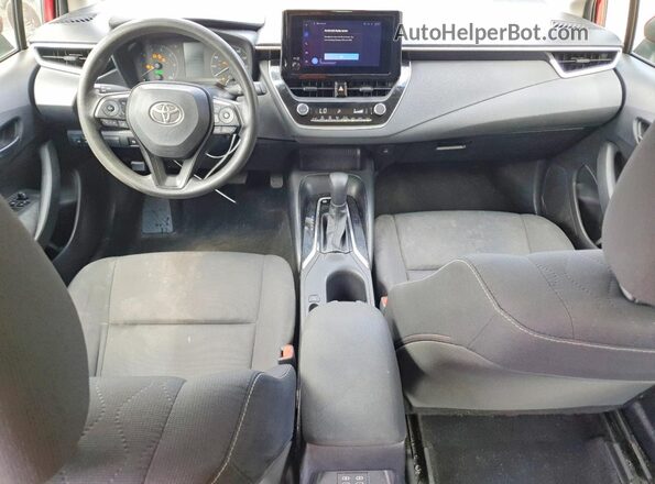 JTDBCMFE2PJ014044 2023 TOYOTA COROLLA Red წინა პანელის ხედი