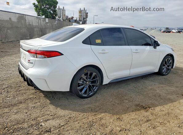 JTDBCMFE2R3048525 2024 TOYOTA COROLLA White Задня права чверть