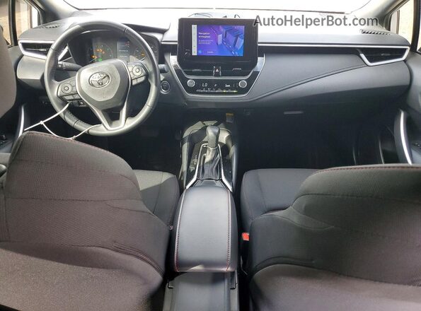 JTDBCMFE2R3048525 2024 TOYOTA COROLLA White Вид панелі приладів