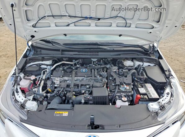 JTDBCMFE2R3048525 2024 TOYOTA COROLLA White Вид задньої частини салону