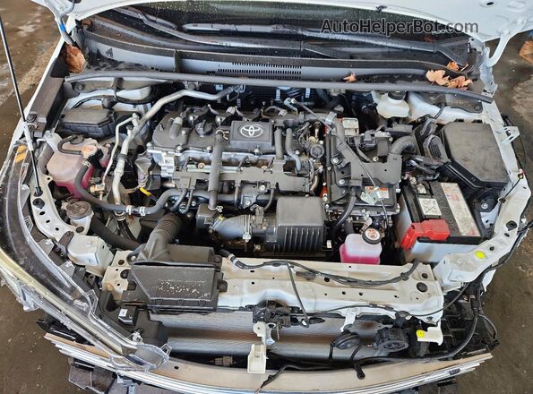 JTDBCMFE2SJ040040 2025 TOYOTA COROLLA Белый Вид задней части салона
