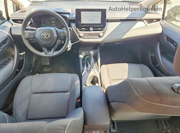 JTDBCMFE3R3041793 2024 TOYOTA COROLLA Blue Առջևի վահանակի տեսք
