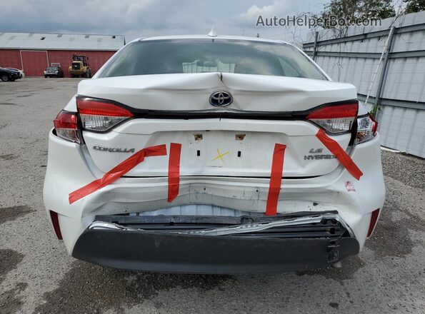 JTDBCMFE4PJ014983 2023 TOYOTA COROLLA White Вид наклейки з VIN-кодом