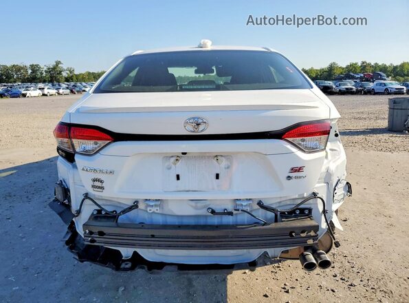 JTDBCMFE4T3118470 2026 TOYOTA COROLLA White Widok z tyłu