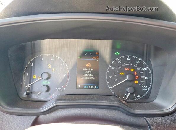 JTDBCMFE5RJ018978 2024 TOYOTA COROLLA Blue Вид щитка приладів