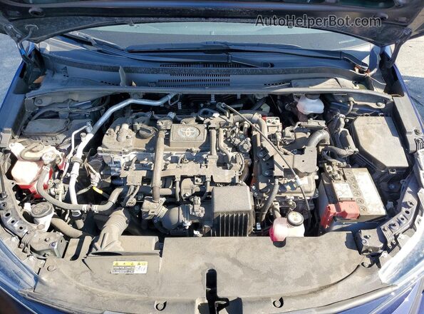 JTDBCMFE5RJ018978 2024 TOYOTA COROLLA Blue Вид задньої частини салону