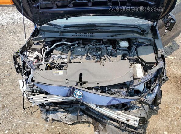JTDBCMFE5S3094470 2025 TOYOTA COROLLA Синий Вид задней части салона