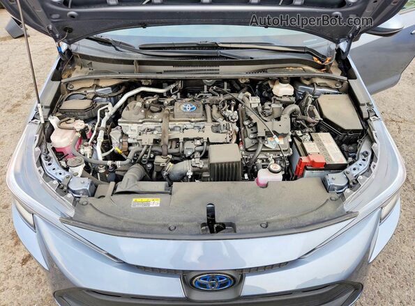 JTDBCMFE6P3017422 2023 TOYOTA COROLLA Silver უკანა სალონის ხედი