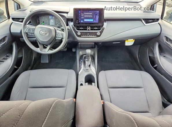 JTDBCMFE6P3017422 2023 TOYOTA COROLLA Silver წინა პანელის ხედი