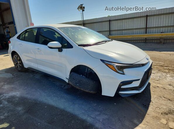 JTDBCMFE6T3147680 2026 TOYOTA COROLLA White Przód prawy