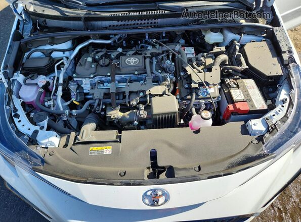 JTDBCMFE6T3147680 2026 TOYOTA COROLLA White Widok wnętrza z tyłu