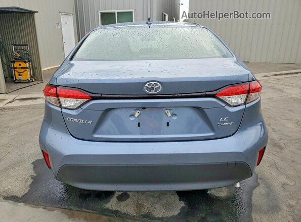 JTDBCMFE6T3152975 2026 TOYOTA COROLLA Blue Rear view