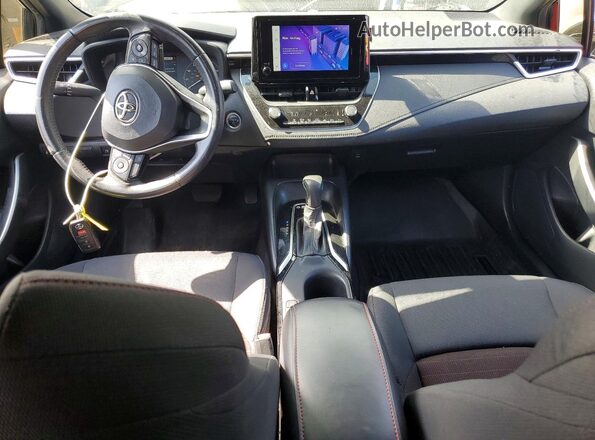 JTDBCMFE7P3000807 2023 TOYOTA COROLLA Gray Vista del salpicadero