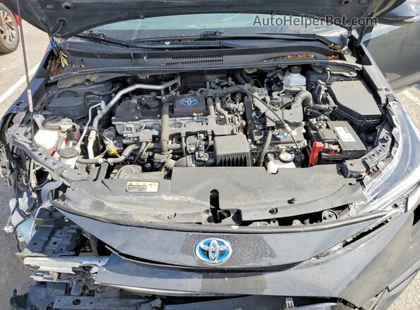 JTDBCMFE7P3000807 2023 TOYOTA COROLLA Gray Vista interior trasera