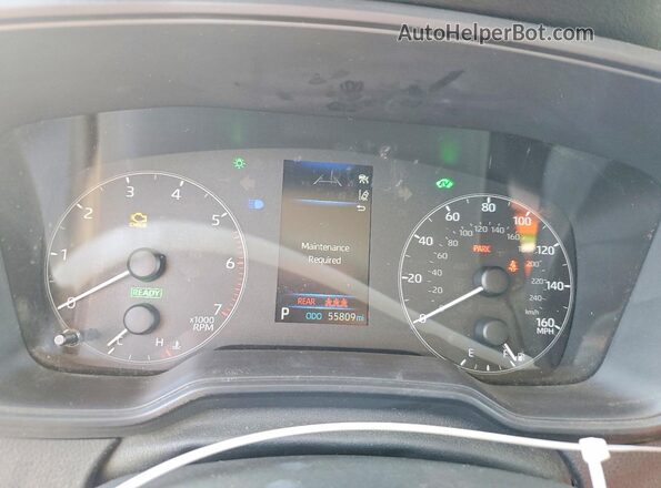 JTDBCMFE7R3068544 2024 TOYOTA COROLLA Blue Widok zestawu wskaźników