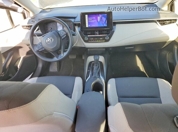 JTDBCMFE7S3079744 2025 TOYOTA COROLLA Black Առջևի վահանակի տեսք