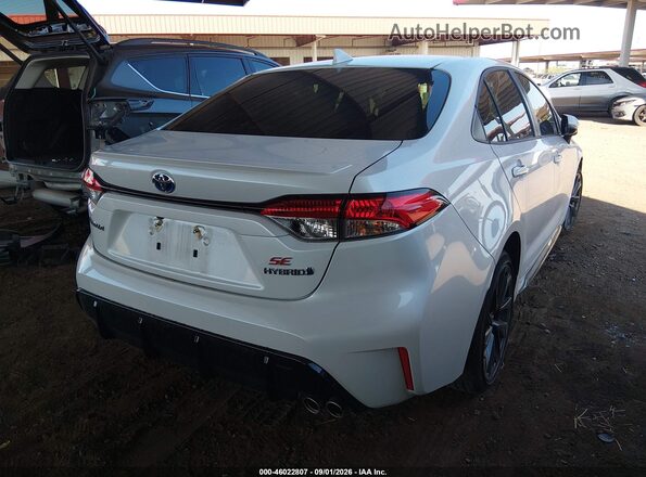 JTDBCMFE9R3061840 2024 TOYOTA COROLLA Белый Задняя правая четверть
