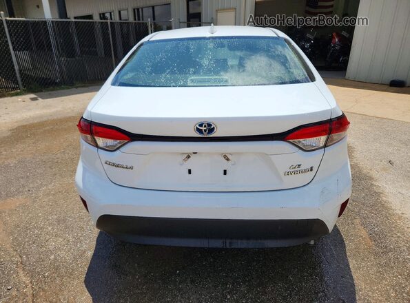 JTDBCMFEXP3002504 2023 TOYOTA COROLLA White Вид ззаду