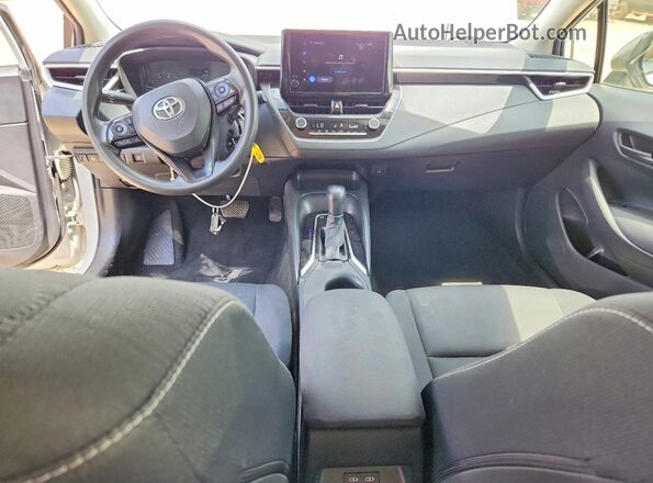 JTDBCMFEXP3002504 2023 TOYOTA COROLLA White Вид панелі приладів