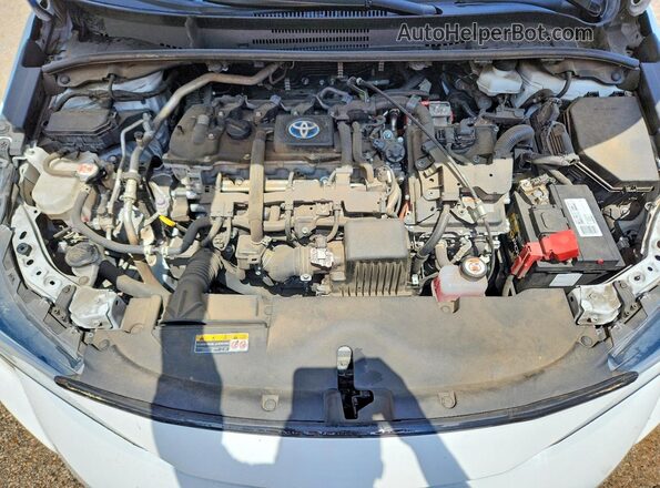 JTDBCMFEXP3002504 2023 TOYOTA COROLLA White Вид задньої частини салону