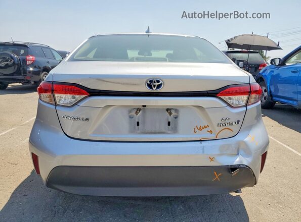 JTDBCMFEXR3042729 2024 TOYOTA COROLLA Серебряный Вид сзади