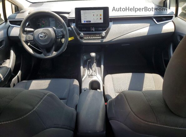 JTDBCMFEXR3042729 2024 TOYOTA COROLLA Серебряный Вид панели приборов