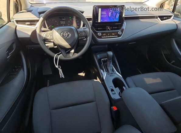 JTDBCMFEXR3055237 2024 TOYOTA COROLLA Black Dashboard view