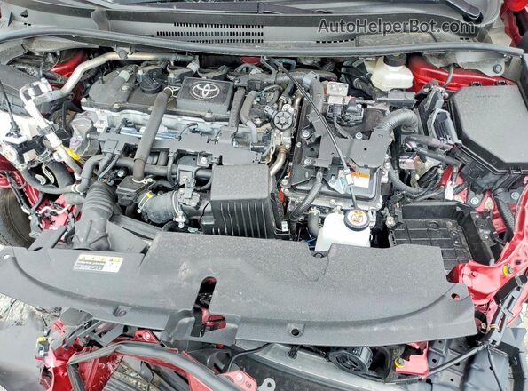 JTDBCMFEXS3079821 2025 TOYOTA COROLLA Red უკანა სალონის ხედი