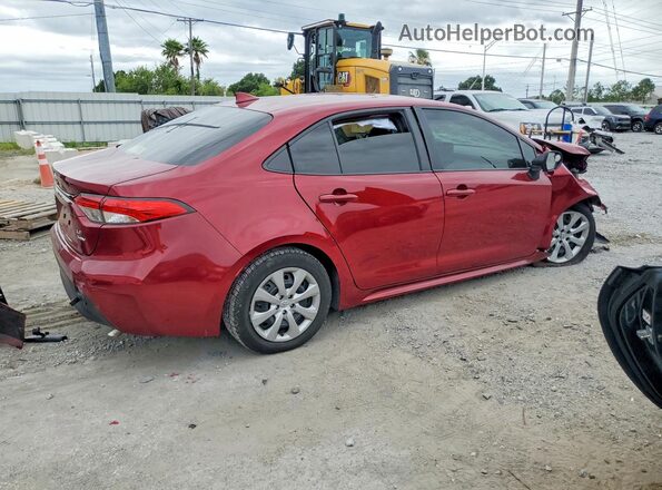JTDBCMFEXS3079821 2025 TOYOTA COROLLA Red უკანა მარჯვენა