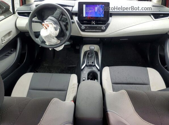 JTDBCMFEXS3079821 2025 TOYOTA COROLLA Red წინა პანელის ხედი
