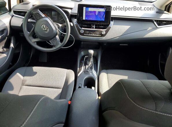 JTDBCMFEXS3085604 2025 TOYOTA COROLLA Black Vista del salpicadero