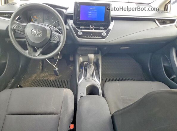 JTDBDMHE3R3011834 2024 TOYOTA COROLLA Silver წინა პანელის ხედი