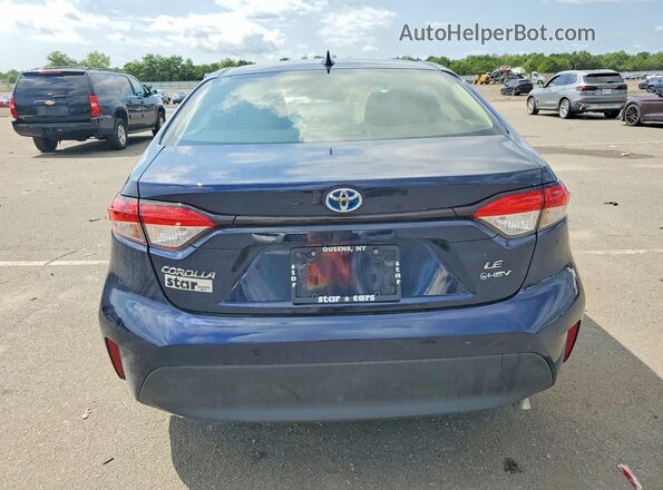 JTDBDMHE4S3018667 2025 TOYOTA COROLLA Blue Հետևի տեսք